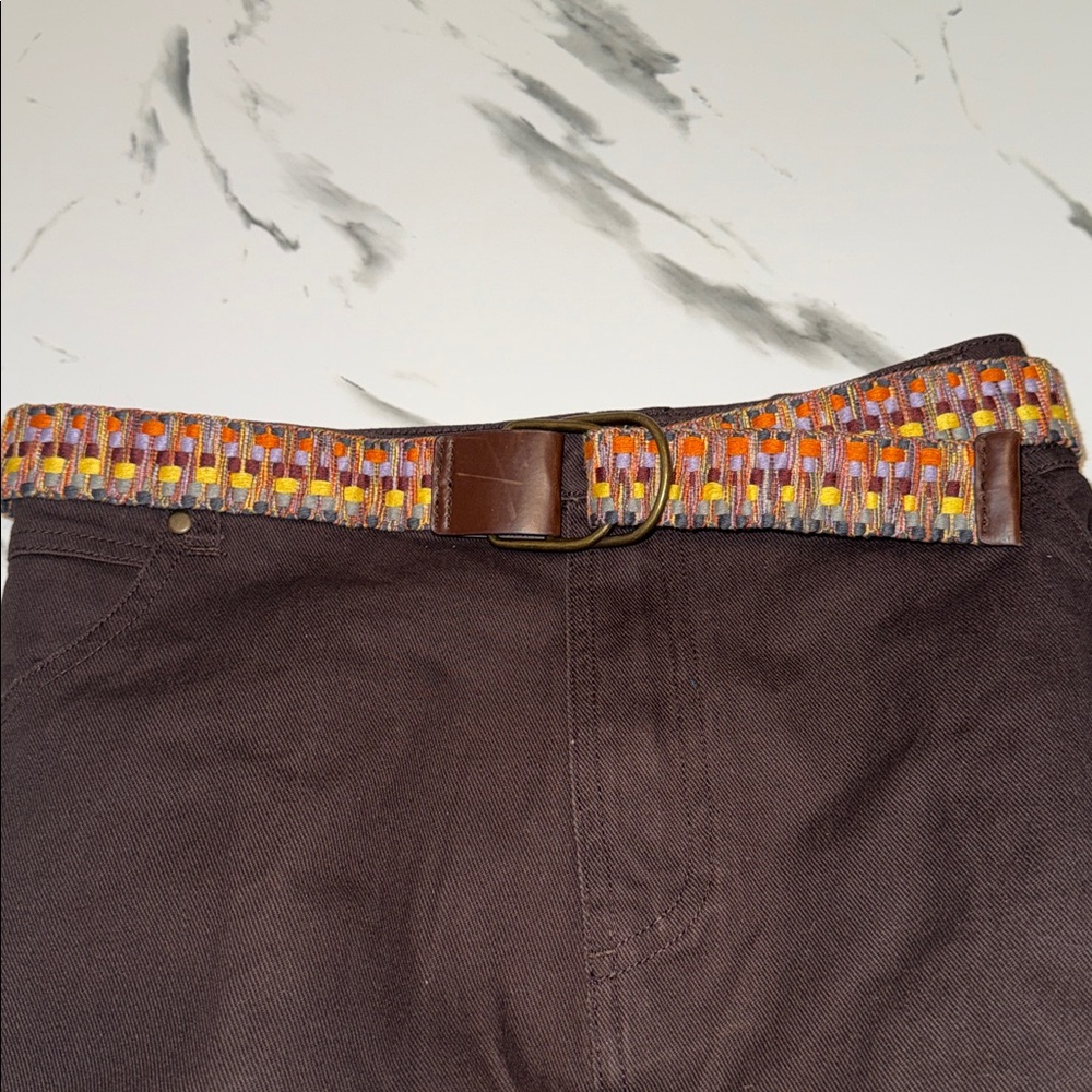 Multicolor Woven Belt OS